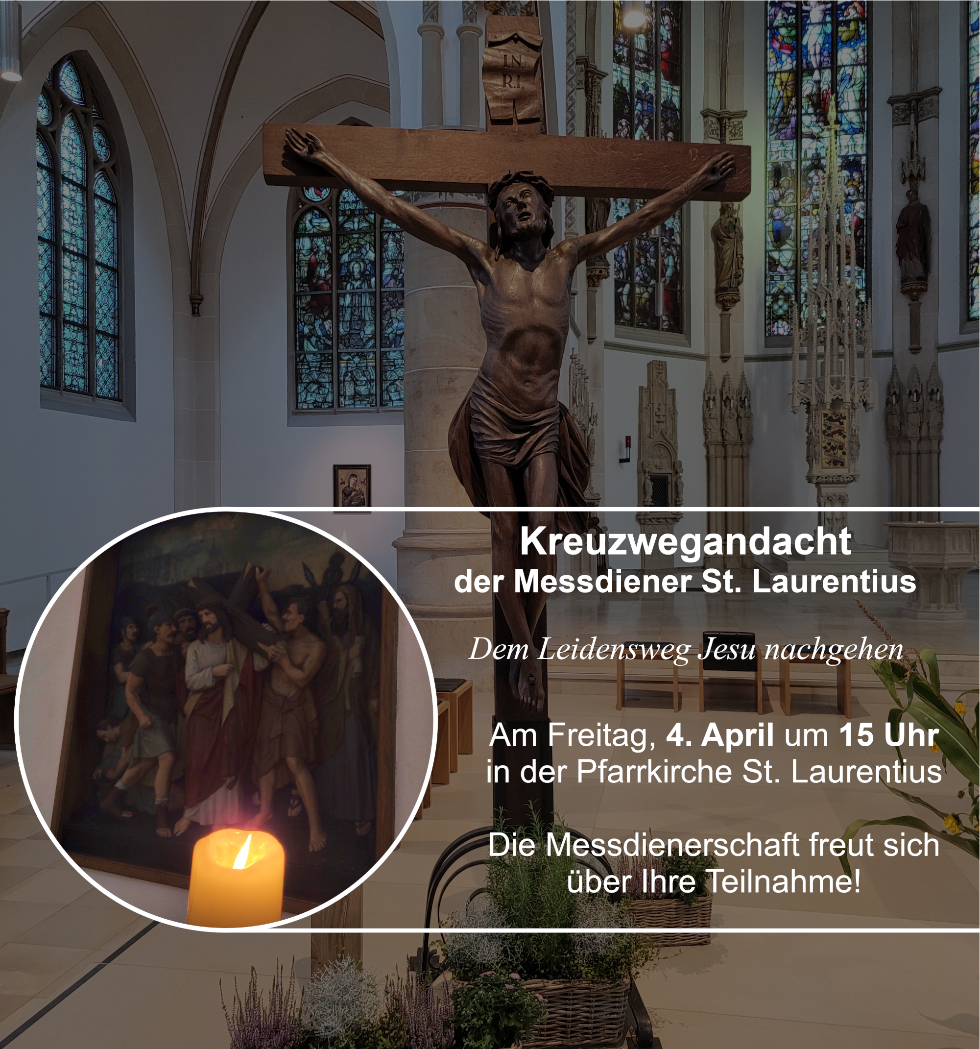 Kreuzwegandacht der Messdiener