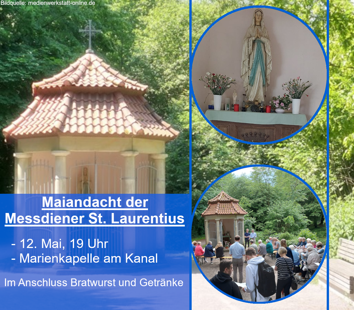 Maiandacht der Messdiener