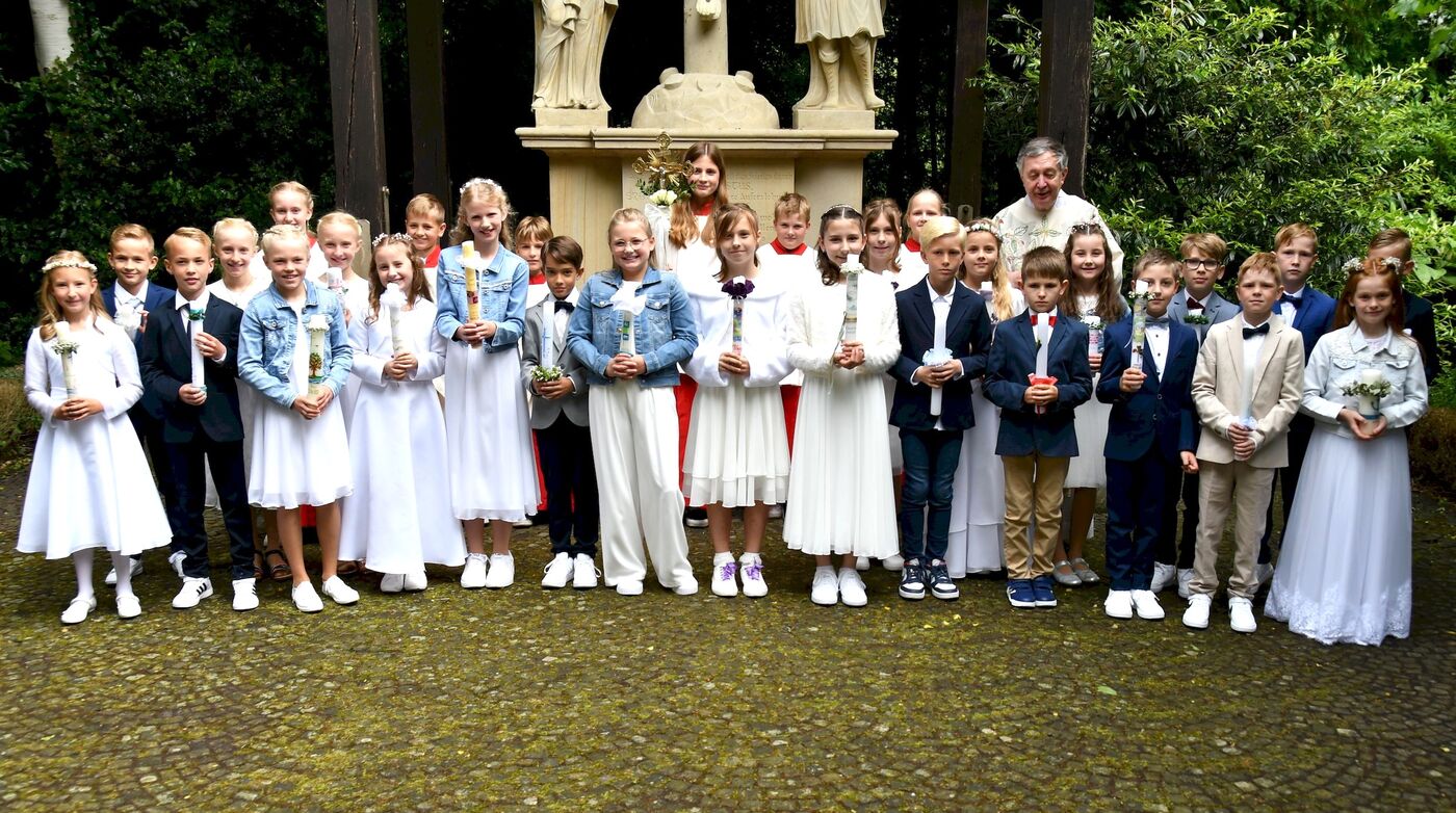Erstkommunionfeiern in Ottmarsbocholt und Bösensell