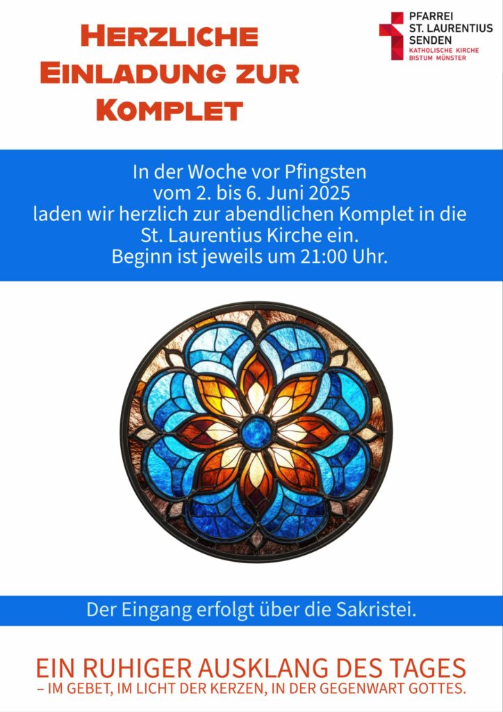 Komplet Pfingstwoche 2025
